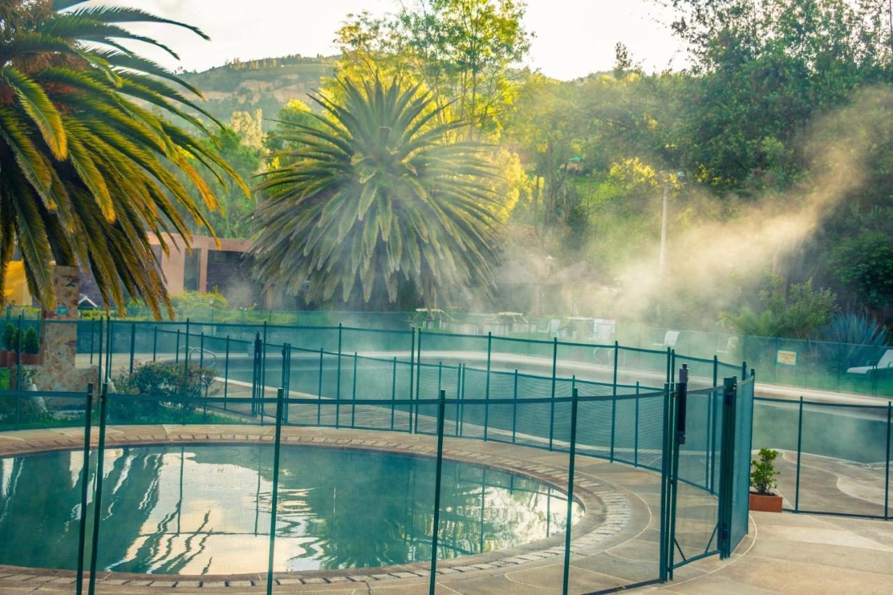Hotel Termales El Batan Cuitiva Bagian luar foto