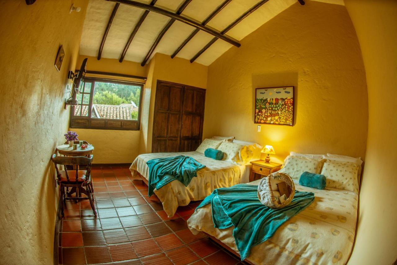 Hotel Termales El Batan Cuitiva Bagian luar foto