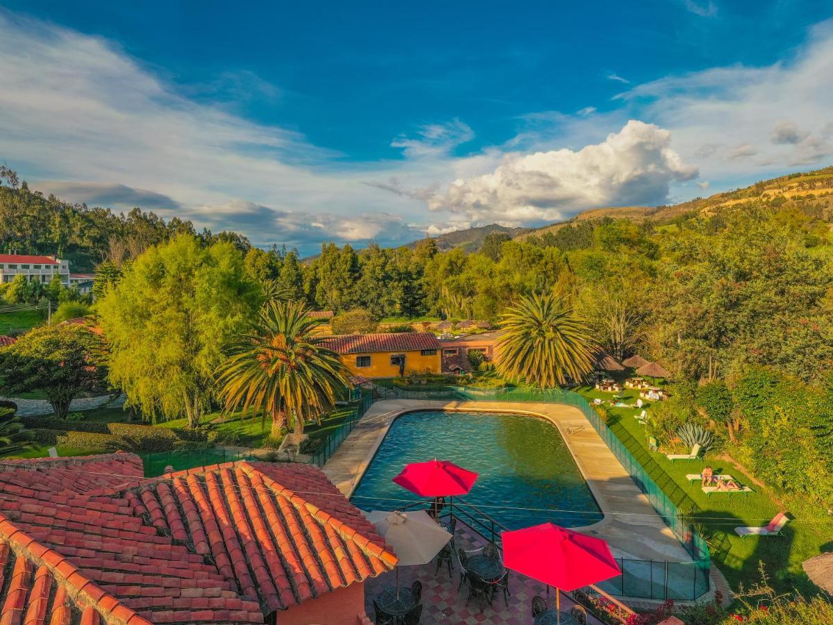 Hotel Termales El Batan Cuitiva Bagian luar foto