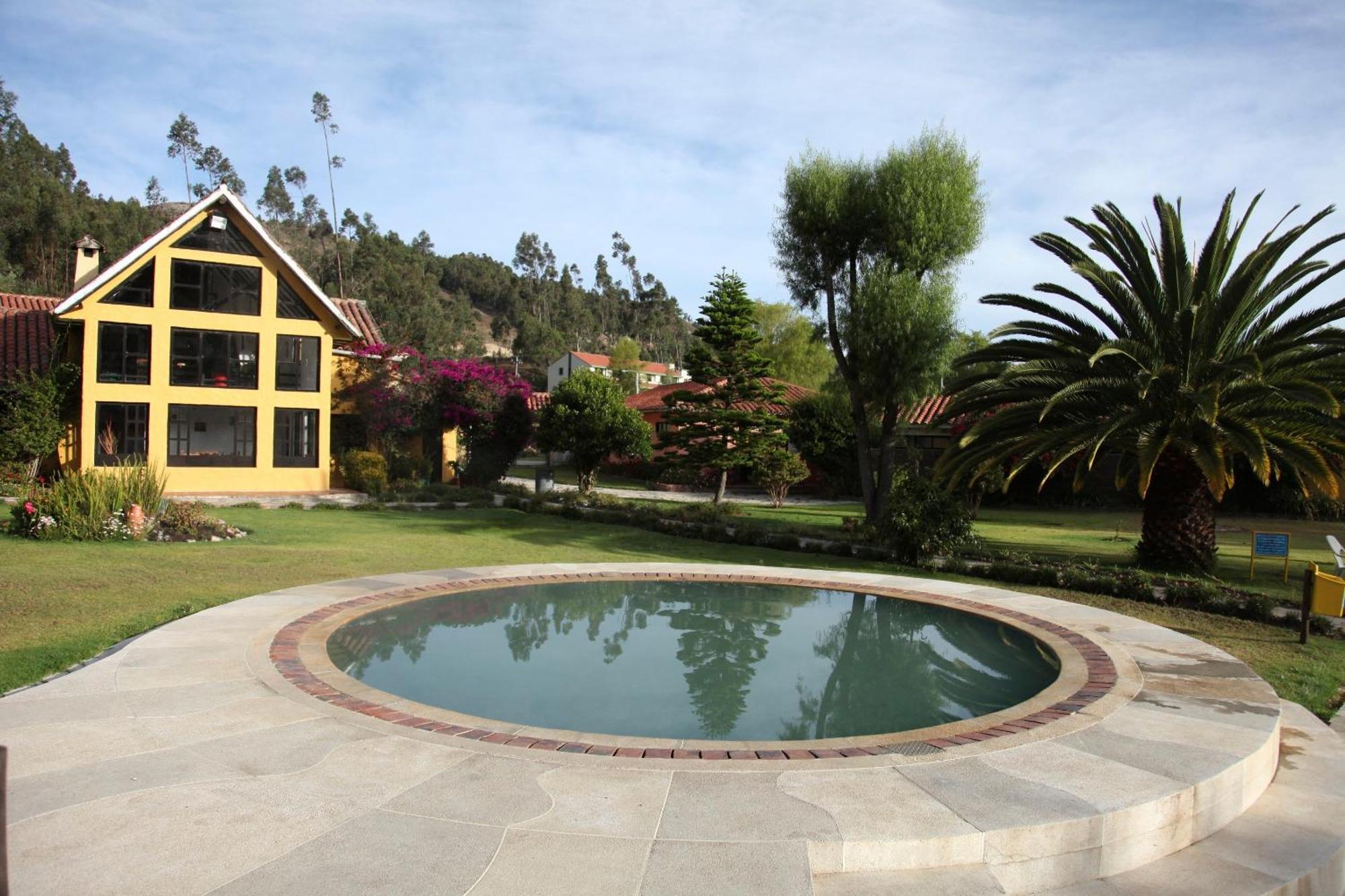 Hotel Termales El Batan Cuitiva Bagian luar foto