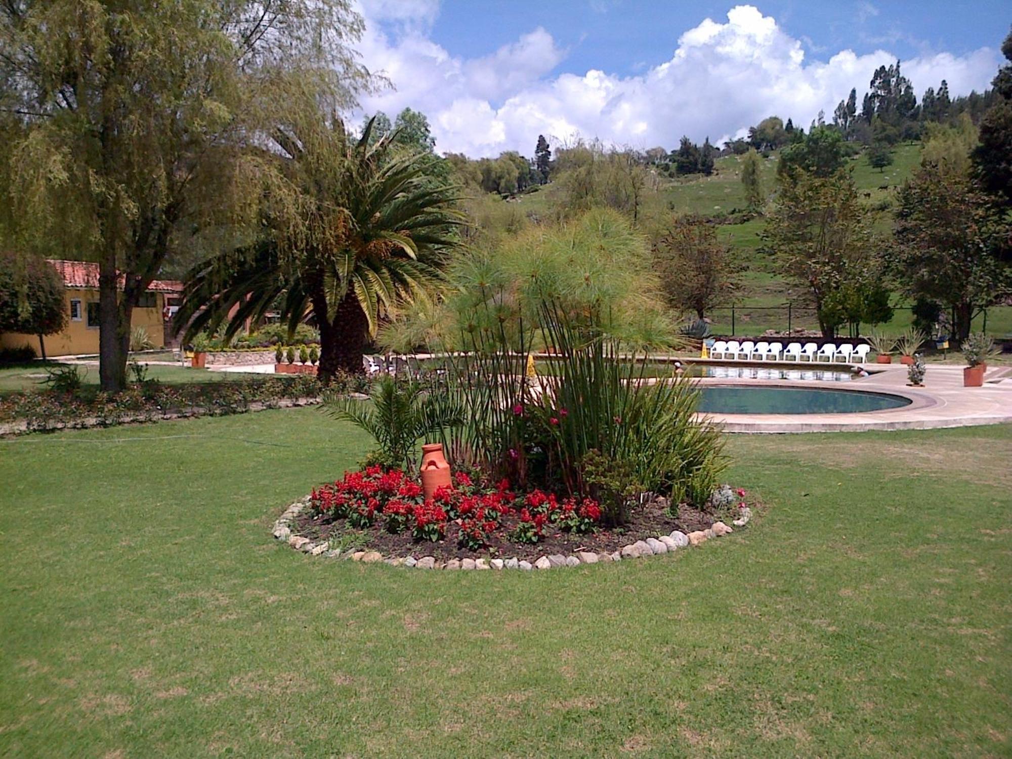 Hotel Termales El Batan Cuitiva Bagian luar foto