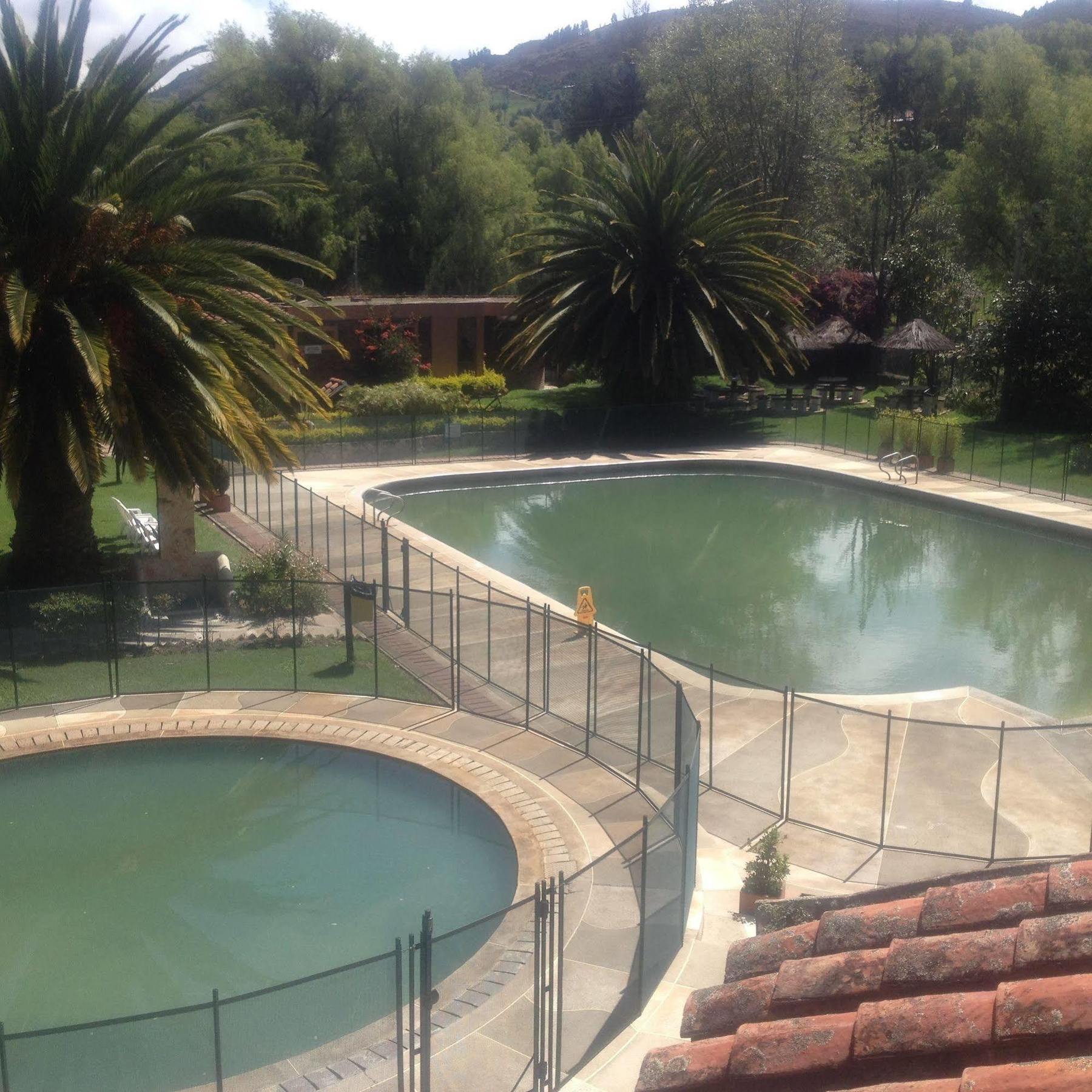Hotel Termales El Batan Cuitiva Bagian luar foto