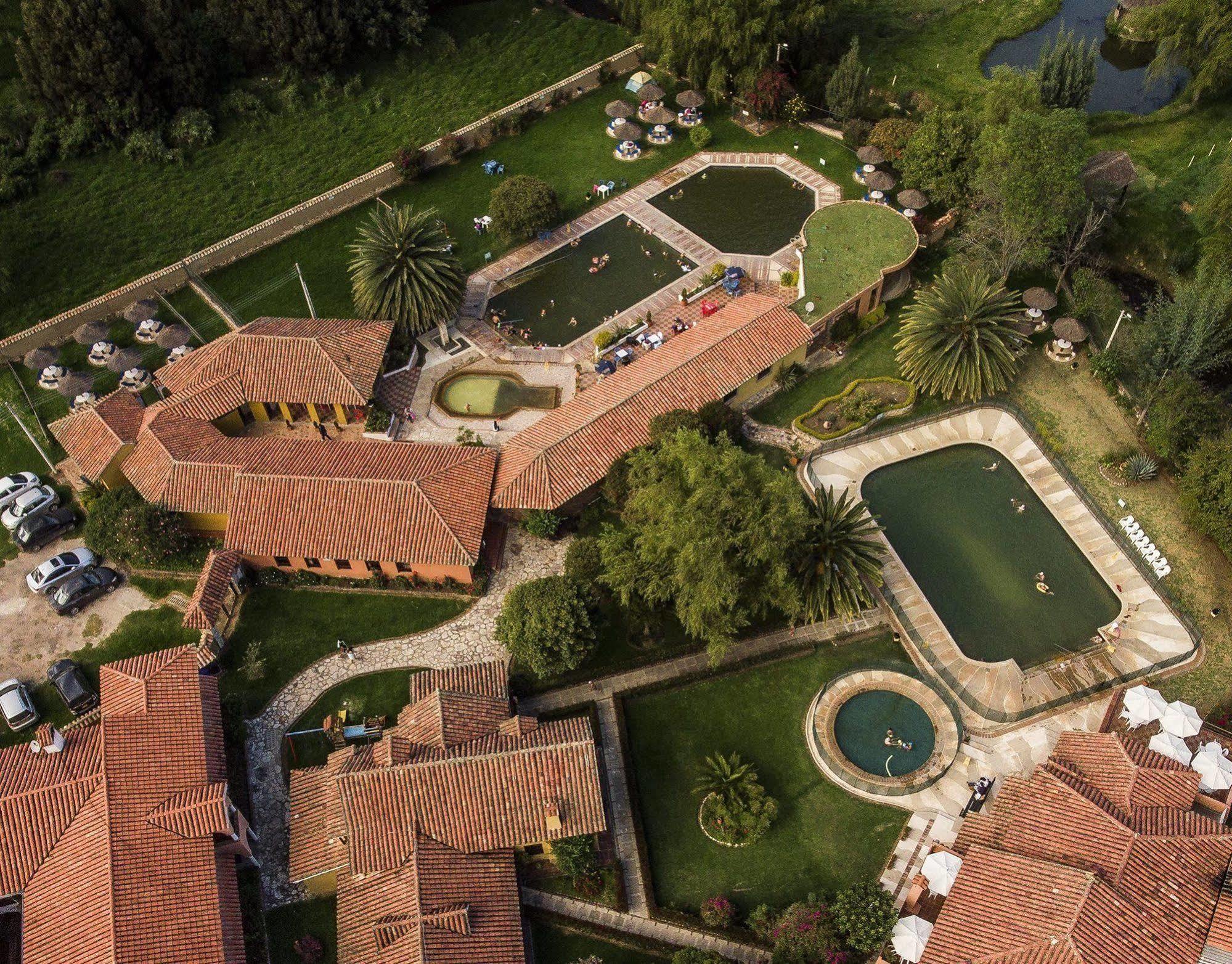 Hotel Termales El Batan Cuitiva Bagian luar foto